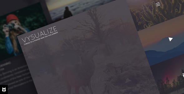 VYSUALIZE — Film Campaign Theme for WordPress